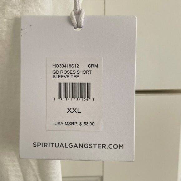 Grateful Dead Spiritual Gangster Graphic Tee XXL Cotton NWT - Picture 3 of 3